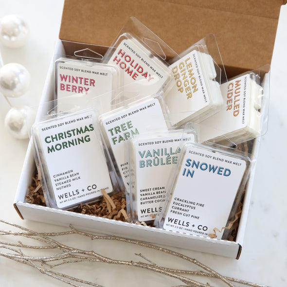 Scented Holiday Wax Melts from Wells+Co