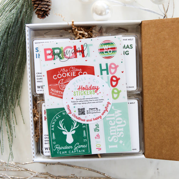 Scented Holiday Wax Melts from Wells+Co