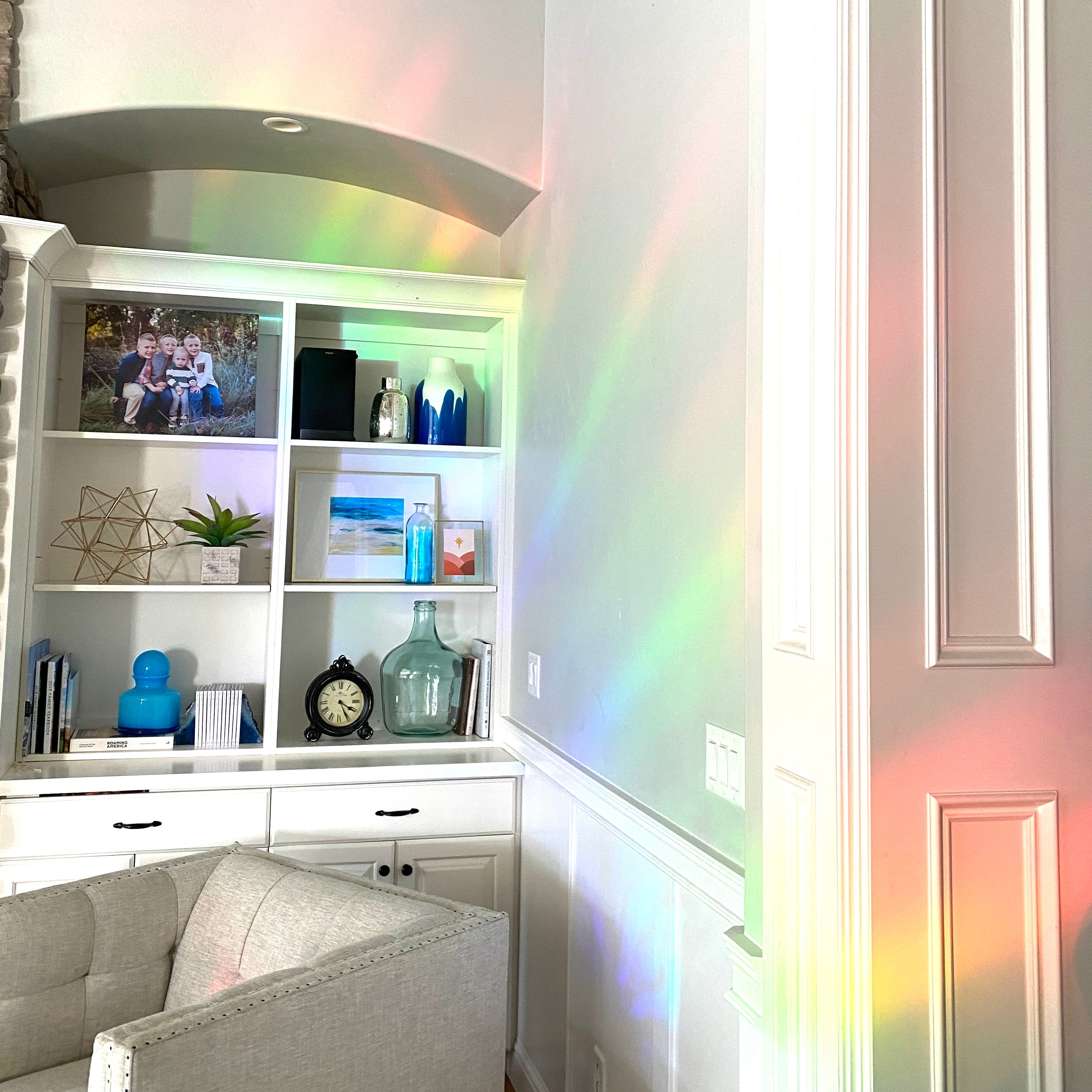 Holographic Suncatcher Rainbow Window Film  Rainbow window, Rainbow light,  Rainbow magic